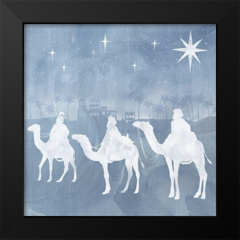 Star of Bethlehem II Black Modern Wood Framed Art Print by Popp, Grace