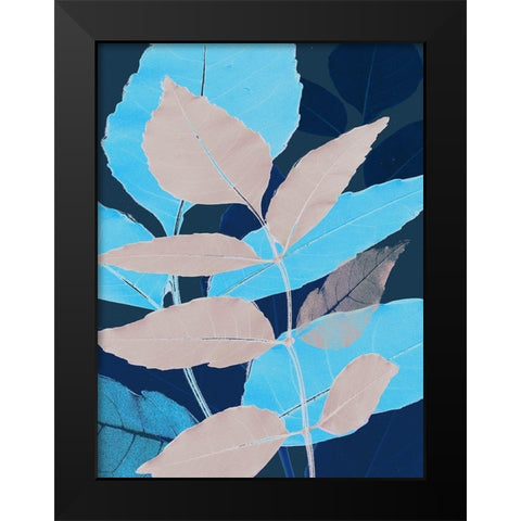 Folio I Black Modern Wood Framed Art Print by Aryai, Sia
