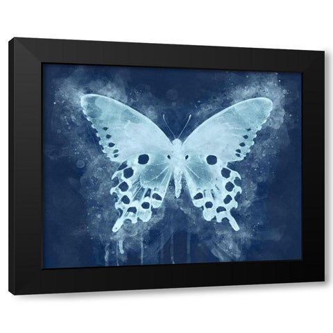 Natures Angel II Black Modern Wood Framed Art Print with Double Matting by Robertson, Leda
