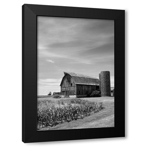 Farm Serenity II Black Modern Wood Framed Art Print by Robertson, Leda