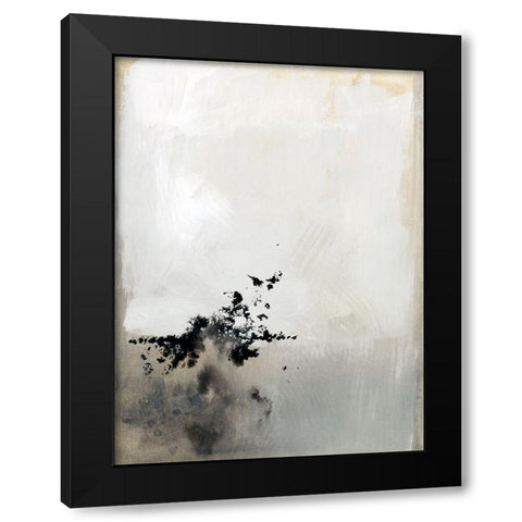 Passel I Black Modern Wood Framed Art Print with Double Matting by Barnes, Victoria