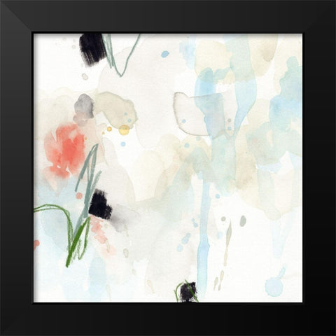 Subtle Dream III Black Modern Wood Framed Art Print by Vess, June Erica