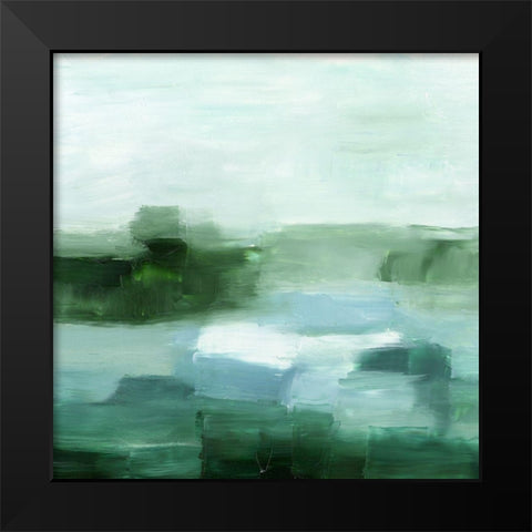 Verte Horizon II Black Modern Wood Framed Art Print by Harper, Ethan