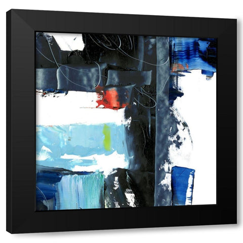 City Vibe I Black Modern Wood Framed Art Print with Double Matting by Harper, Ethan