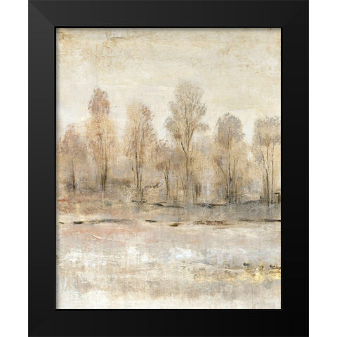 Peaceful Forest I Black Modern Wood Framed Art Print by OToole, Tim