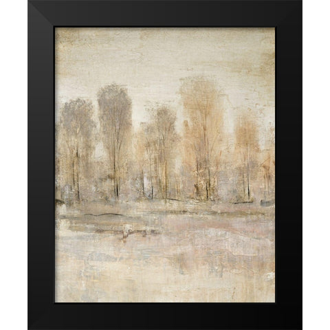 Peaceful Forest II Black Modern Wood Framed Art Print by OToole, Tim