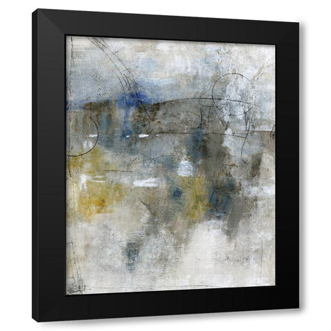 A View From Above I Black Modern Wood Framed Art Print with Double Matting by OToole, Tim