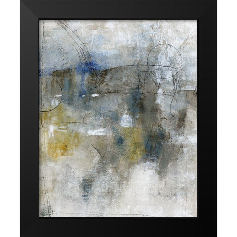 A View From Above I Black Modern Wood Framed Art Print by OToole, Tim