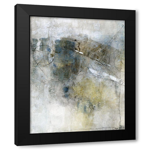 A View From Above II Black Modern Wood Framed Art Print by OToole, Tim