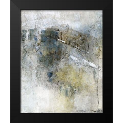 A View From Above II Black Modern Wood Framed Art Print by OToole, Tim