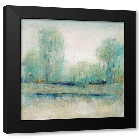 Seclusion I Black Modern Wood Framed Art Print with Double Matting by OToole, Tim