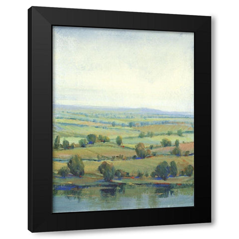 Paradise Valley II Black Modern Wood Framed Art Print with Double Matting by OToole, Tim