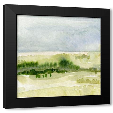 Tempered Horizon I Black Modern Wood Framed Art Print by Caroline, Emma