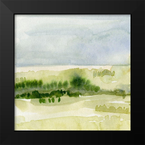 Tempered Horizon I Black Modern Wood Framed Art Print by Caroline, Emma