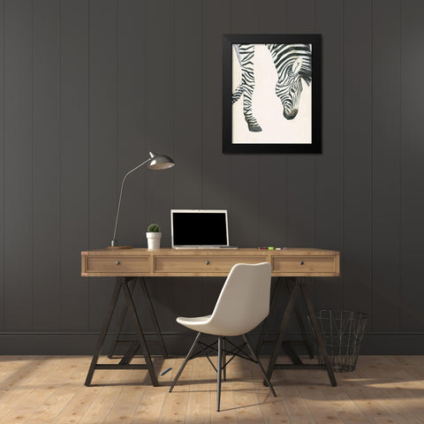 At Your Feet III Black Modern Wood Framed Art Print by Popp, Grace