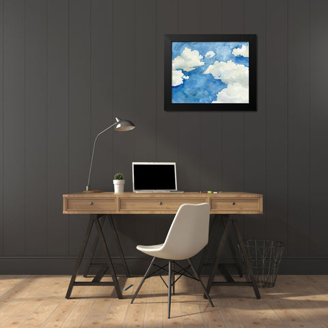 California Sky II Black Modern Wood Framed Art Print by Caroline, Emma
