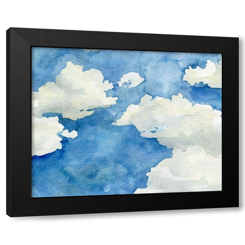 California Sky II Black Modern Wood Framed Art Print with Double Matting by Caroline, Emma