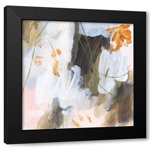 Isolated Forest I Black Modern Wood Framed Art Print with Double Matting by Wang, Melissa
