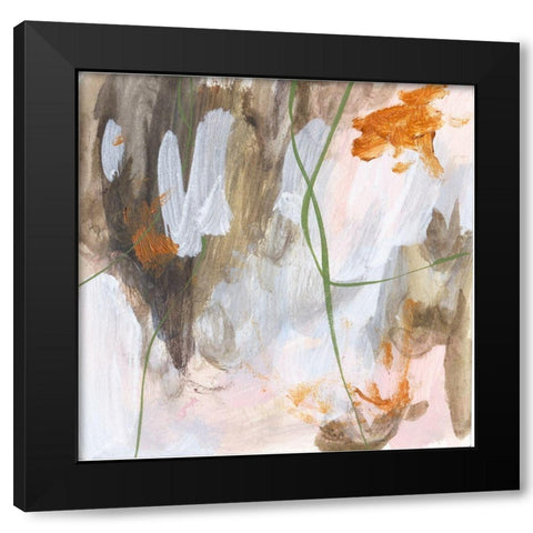 Isolated Forest IV Black Modern Wood Framed Art Print with Double Matting by Wang, Melissa