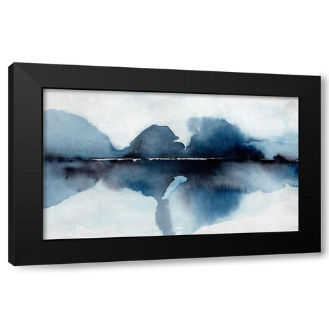 Mystic Horizon I Black Modern Wood Framed Art Print with Double Matting by Warren, Annie