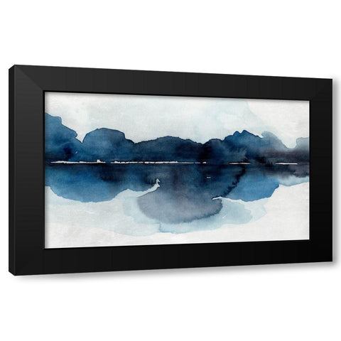 Mystic Horizon II Black Modern Wood Framed Art Print by Warren, Annie