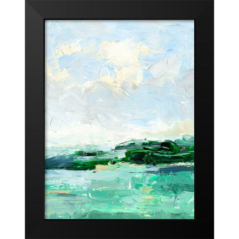 Forecast II Black Modern Wood Framed Art Print by Harper, Ethan