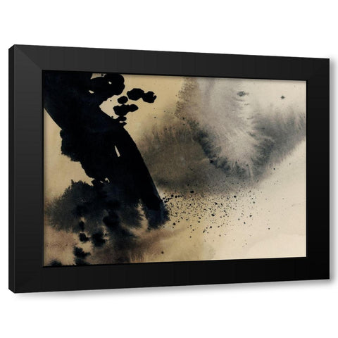 Ember I Black Modern Wood Framed Art Print by Barnes, Victoria