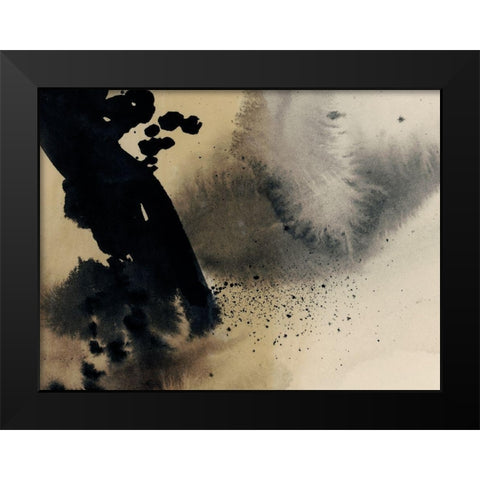 Ember I Black Modern Wood Framed Art Print by Barnes, Victoria