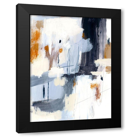 Variant I Black Modern Wood Framed Art Print by Barnes, Victoria