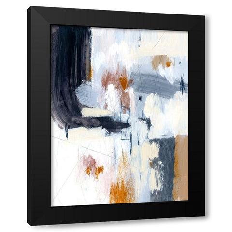 Variant II Black Modern Wood Framed Art Print by Barnes, Victoria