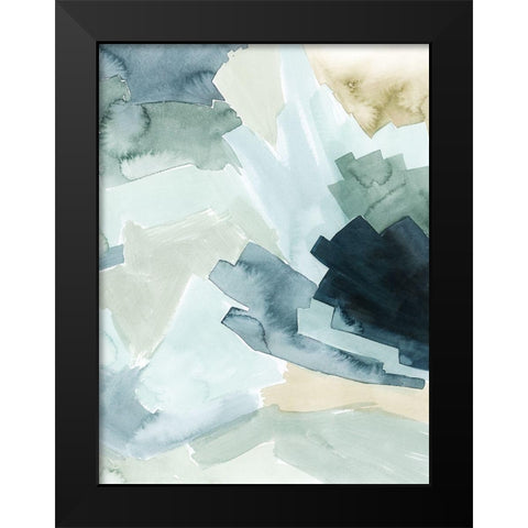 Shadow Breeze II Black Modern Wood Framed Art Print by Popp, Grace
