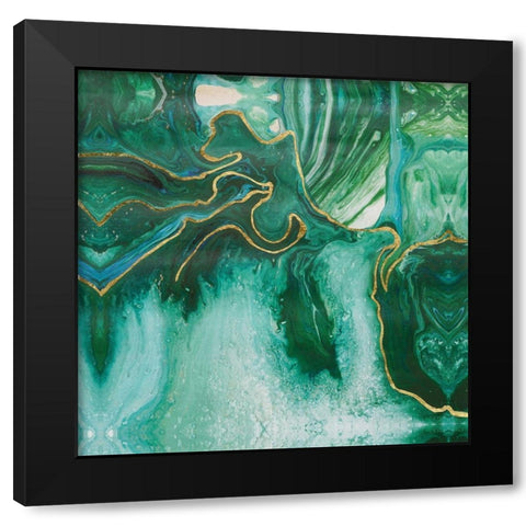 Embellished Amazonian II Black Modern Wood Framed Art Print by Ludwig, Alicia