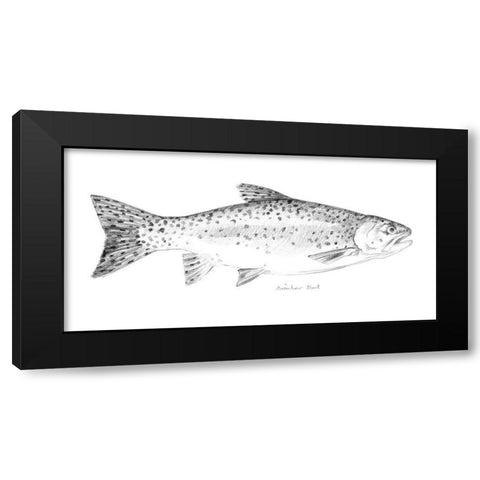 Sketch of the Day I Black Modern Wood Framed Art Print by Caroline, Emma
