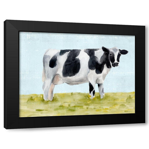 Grazy Day II Black Modern Wood Framed Art Print by Warren, Annie