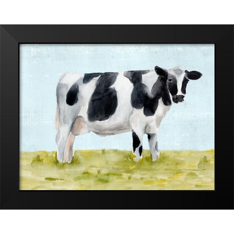 Grazy Day II Black Modern Wood Framed Art Print by Warren, Annie
