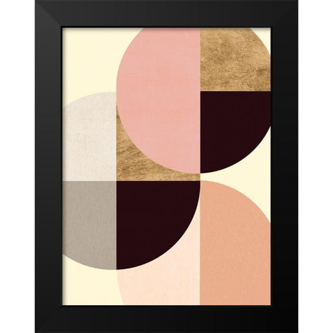 Wonder Wheels I Black Modern Wood Framed Art Print by Warren, Annie
