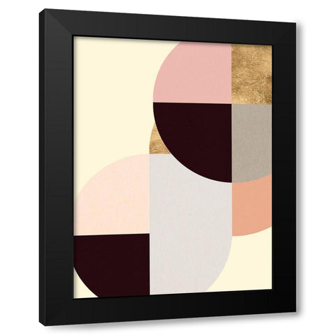 Wonder Wheels II Black Modern Wood Framed Art Print by Warren, Annie