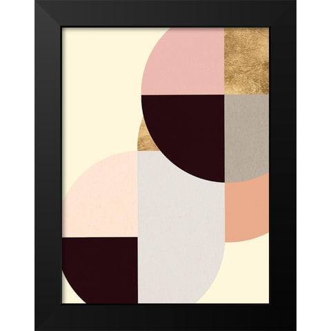 Wonder Wheels II Black Modern Wood Framed Art Print by Warren, Annie