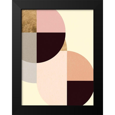 Wonder Wheels IV Black Modern Wood Framed Art Print by Warren, Annie