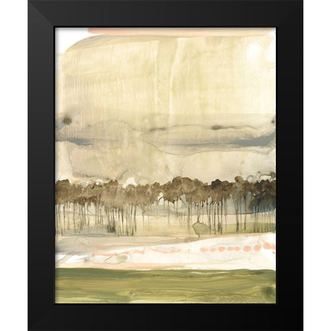 Umber Canopy I Black Modern Wood Framed Art Print by Goldberger, Jennifer