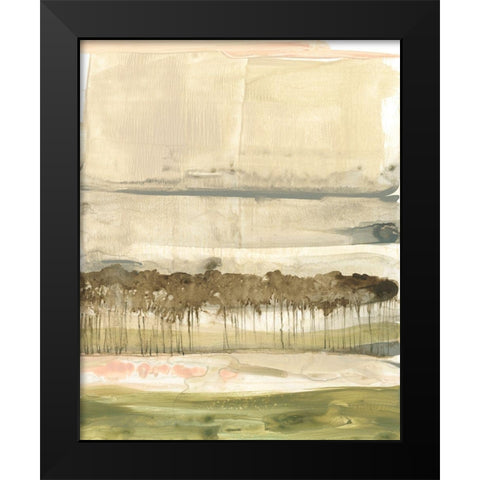 Umber Canopy II Black Modern Wood Framed Art Print by Goldberger, Jennifer