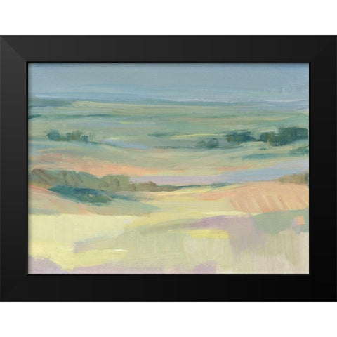 Soft Terrain I Black Modern Wood Framed Art Print by OToole, Tim