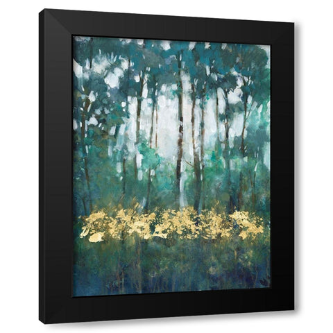 Glow in the Forest II Black Modern Wood Framed Art Print by OToole, Tim