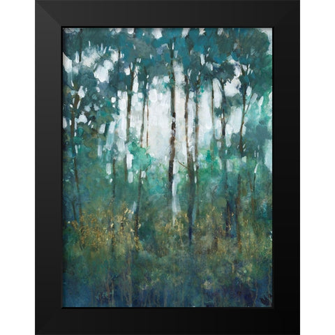 Glow in the Forest II Black Modern Wood Framed Art Print by OToole, Tim