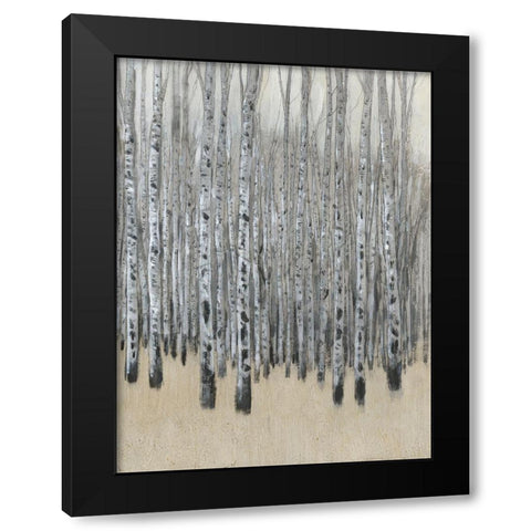 Custom Neutral Aspen I Black Modern Wood Framed Art Print by OToole, Tim