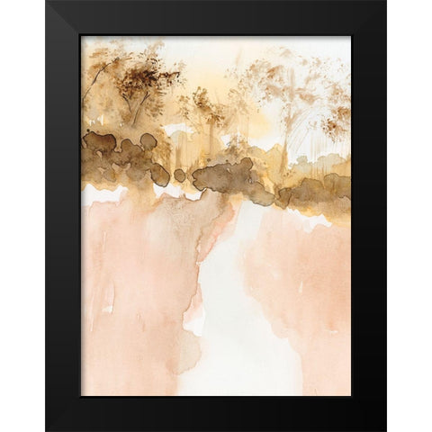 Sun Kissed Earth I Black Modern Wood Framed Art Print by Barnes, Victoria