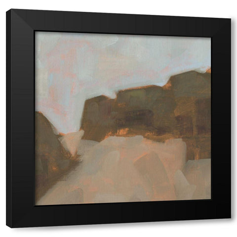 Chestnut Grove I Black Modern Wood Framed Art Print with Double Matting by Green, Jacob