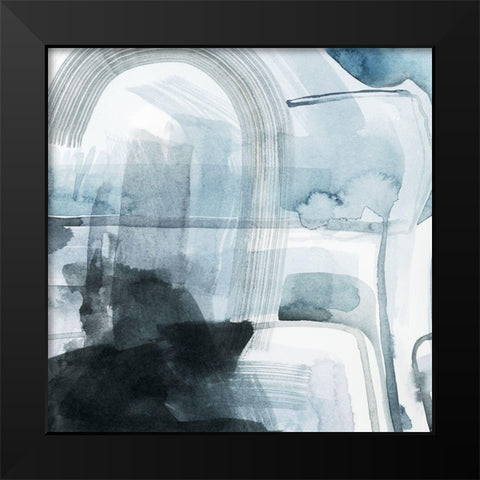 Storm Arches I Black Modern Wood Framed Art Print by Popp, Grace