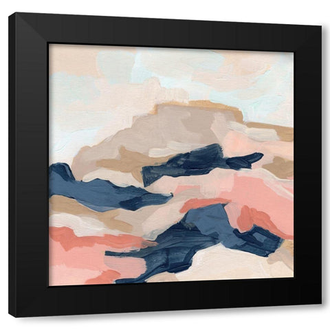 Dappled Mesa II Black Modern Wood Framed Art Print by Vess, June Erica