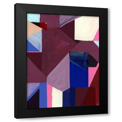 Royals I Black Modern Wood Framed Art Print with Double Matting by Cartissi